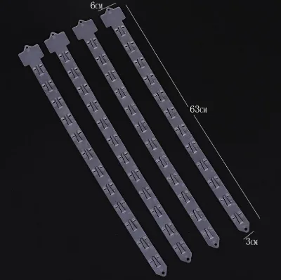 Hot Sale Supermarket Retail Store Plastic Merchandising Display Clip Strips Hanging Strips