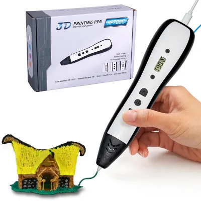 Hot Selling 1.75mm Pla 3d Printing Pen with LCD Screen for Kids Adult DIY Creative Educational Toys CE FCC KC Certified 3d Pen