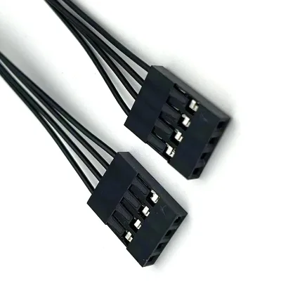 HONSHI Electronic 4-Pin JST SH 1.0 Adapter Connector Tin Plated Copper Conductor PVC Insulation Customizable Wiring Harness