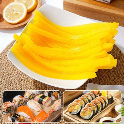 Seasoned Daikon Slices Gut Healthy Probiotic Global Food Distribution BRC Certified Trade