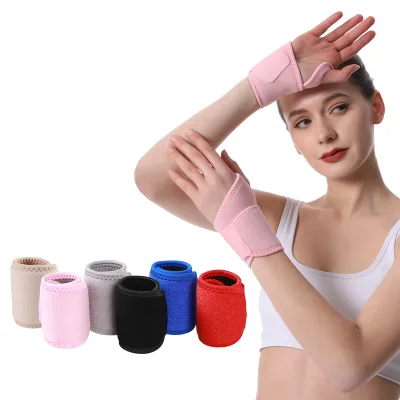 SHIWEI 6049#Gym Sports Outdoor Wrist Support Brace Wrist Wrap Support Neoprene Padded Wrist Straps