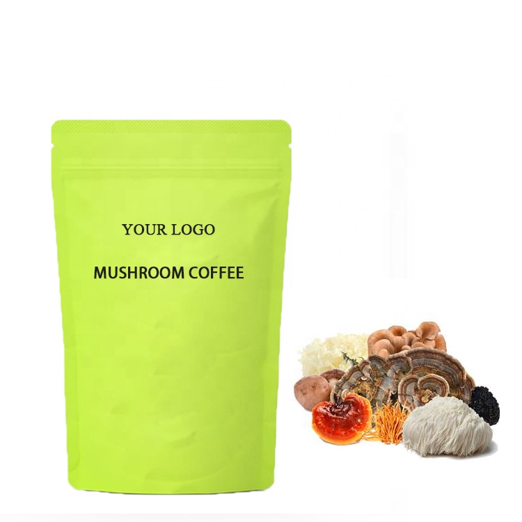 Faitury Mushroom Blend Coffee Powder Private Label Mushroom Coffee Powder Mushroom Coffee Powder