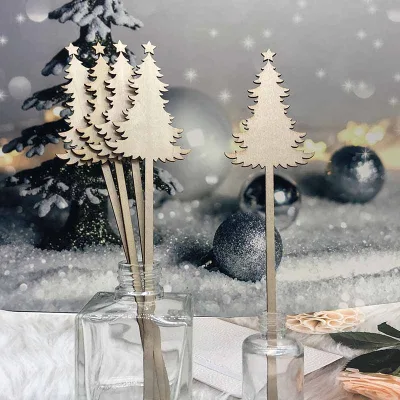 Wholesale Christmas DIY Wood Volatile Stick Perfume Diffusion Stick for Home Decoration
