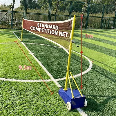 Custom Logo Printed Beach Volleyball Net, Branded Sport Net For Sponsored Beach Sports Festival Activities