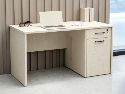 Modern Melamine  Boss Desk Executive Manager Desk Spacious Corner Office Work Table for Company Office