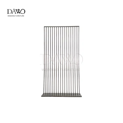 Wedding Event Backdrop Stand Freestanding Vertical Bar Metal Backdrop for Party Stage Decoration