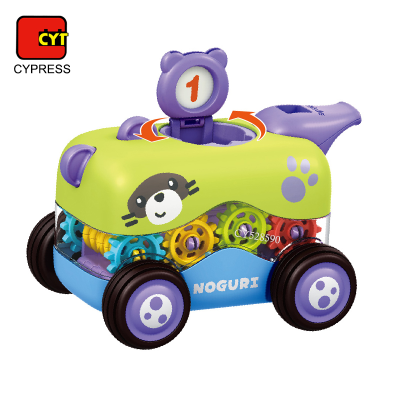 2023 Education Toys Inertial Gear Baby Whistle Car Friction Toys Baby Toys