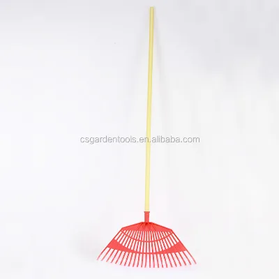 High Quality Grass Tool Garden Farm Wood Garden Rake Plastic