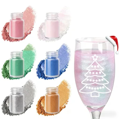 High Quality Food Grade Mica-Based Edible Glitter Pearlescent Pigment Decorating Powder for Cakes Cookies Macarons