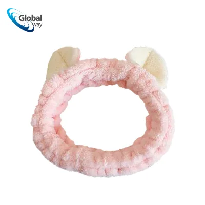 Best Selling High Quality Cute Headband with Ears for Washing Face