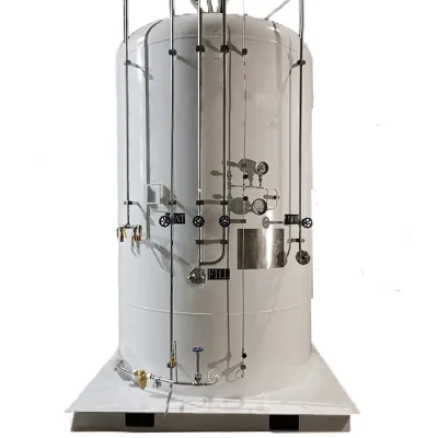 1000L Asme Stainless Steel Cryogenic LO2 Lar LN2 Microbulk Tank