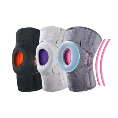 2025 New Adjustable Sports 3D Silicone Patella Knee Strap Knee Support Brace Patella Protective Band
