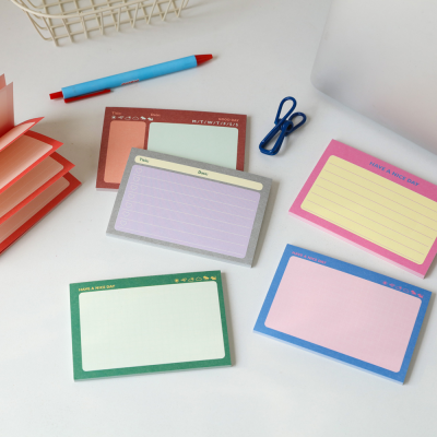 Logo Manufactured Custom Easily Tear Off Note Pads Stationery Printed Pocket Business Hotel Notepads