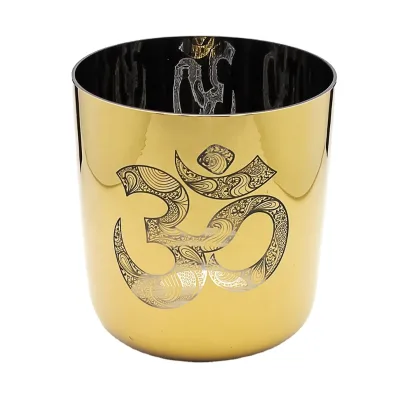 BEST Crystal Singing Bowls with Design Tones CDEFGAB Yoga 432