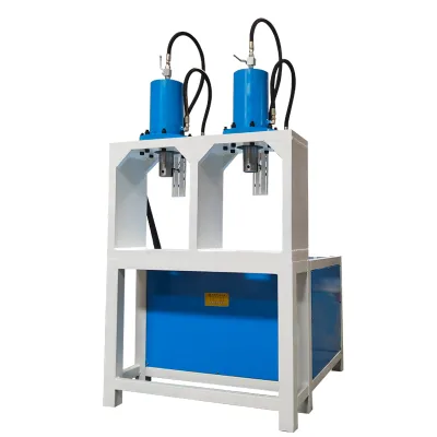 Semi-Automatic Storage Rack | Guardrail Round Pipe CNC Hydraulic Punching Machine