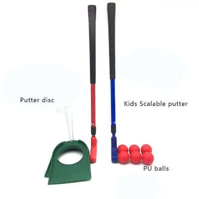 Wholesale Custom Double Side Mini Rubber Golf Putter Head Adjustable Golf Putters for Kids