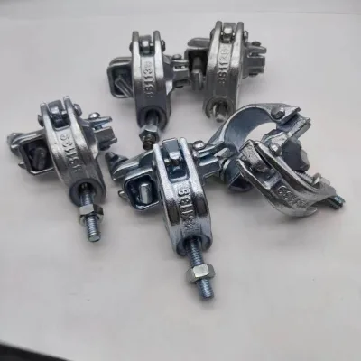 Galvanized Steel Scaffolding Fixed Clamp Wall Tie Coupler Board Screw Joint Clamp 5 Year Warranty for Scaffolding Accessories