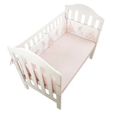 100% Cotton Muslin Crib Baby Bed Sheets Fitted Newborn Crib Mattress Pad Cover