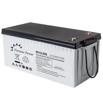 6 Dzm 12 Rechargeable Sealed Lead Acid Battery 12V 200Ah Free Maintenance for Electric Wheelchairs & Golf Carts