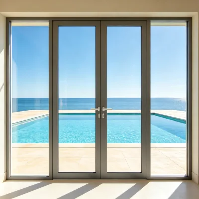 Thermal Break Casement Door Insulates Heat All Year Round