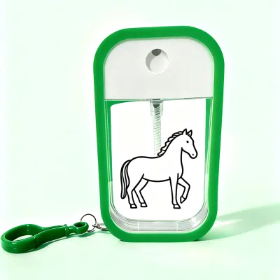 Customized Brand logo Aroma Spray Scented Hand Sanitizing with Keychain