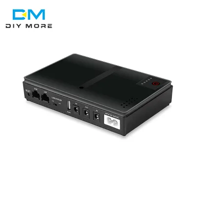 1018P DC UPS Uninterruptible Power Supply Router Built-in Adapter 10400mah Backup Power Supply Output 5V 9V 12V