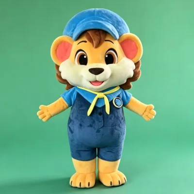 OEM Design Animal Mascots with 3D Proofing Intricate Internal Model Bubble Carving Custom Animation Costume Props for Companies
