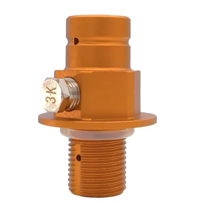Soda Maker Stream Brass Pin Valve for Soda Bubbles Sparkling Water Aluminium Co2 Cylinder Quick Connect Type