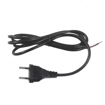 Eu Plug Vde Cable With Open End Outdoor Power Strip 2Prong Extension Ac Power Cord