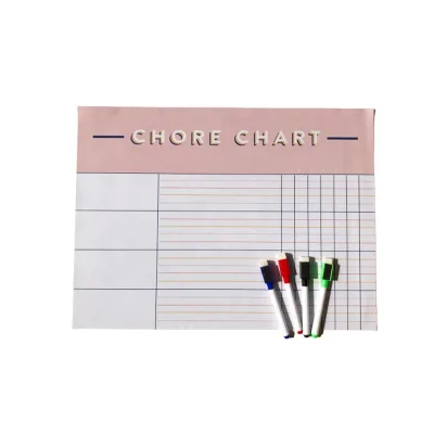 Made in china printing high quality grid dry erase calendar magnetic