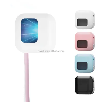 Wall-mounted Toothbrush Holder and Smart Toothbrush Sterilizing Box With UV Light