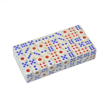 Gambling colorful custom dice