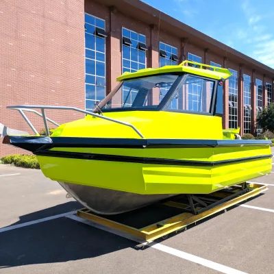 Factory Mass Production 6M Aluminum Fishing Boat Allsealion Boat Deep V Hull Aluminum Fishing Boat