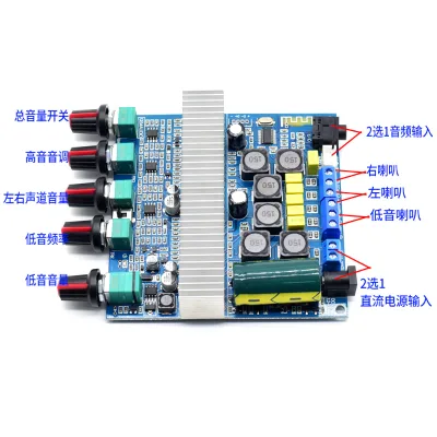 CA-3169B BT 5.0 High-power 2.1 Overweight Subwoofer Digital Amplifier Board 12-24V Finished Board
