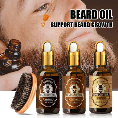 Private Label Organic 100% Beard Growth Oil Men's Beard Personal Care Products Beard Oil