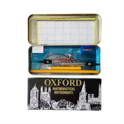 High Quality 13Pcs Math Sets Geometry Mathematical Instruments Compass Set for School Students