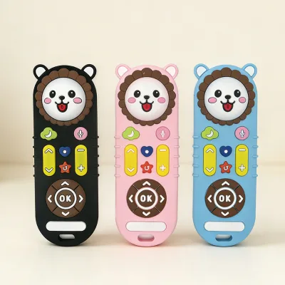 Silicone Simulation Remote Control, Dental Gel for Grinding Teeth, Soothing and Anti Eating Hands, Cartoon Dental Gel