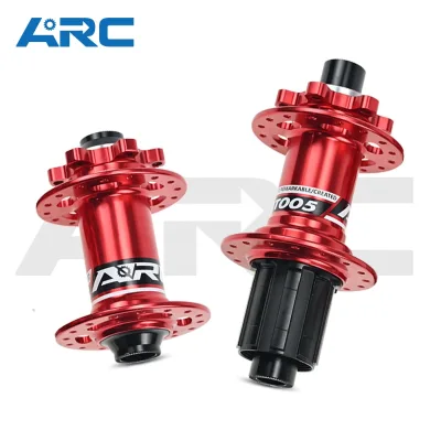 Guaranteed to Be Used for 20 Years Rear Hub Anode Black Aluminum Alloy CNC J-bend ARC Logo MT-005F/R Mountain E-bike Hub