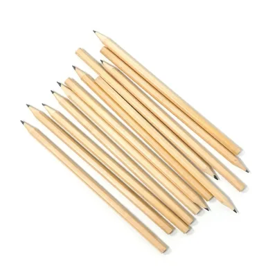 Wholesale Promotional Standard Pencils Cheap Raw Wood HB School Graphite Writing Pencils Perfect Gift Idea for Students Teachers
