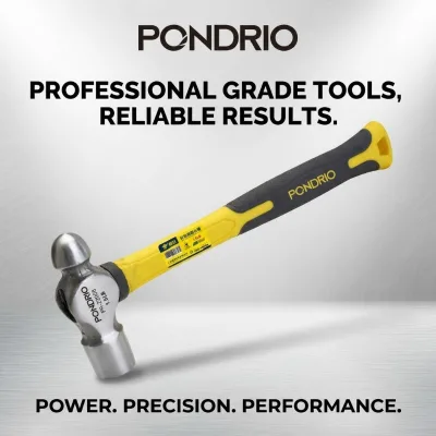 High Quality Drop Forged Carbon Steel Ball Pein Hammer with Carbon Steel Handle DIY OEM Construction Tool for Metalworking