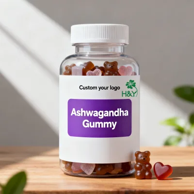 Custom Service HIgh Quality Mushroom Complex Mushroom Ashwaganda Gummies Aswaganda Gummies