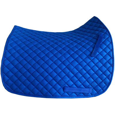 Hotsale Saddle Pad Poly Cotton Numnah Pad Breathable and Shock Absorbing Horse Riding Gear with Polyester Lining