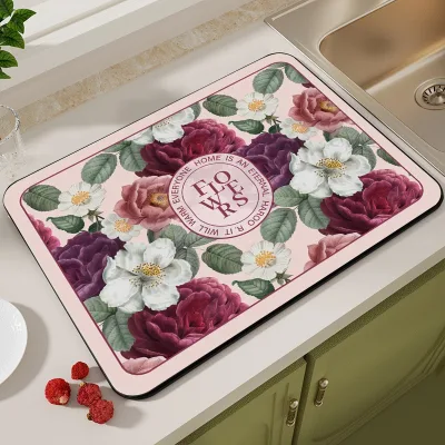 High End Factory Wholesale Cheap Price Placemats Simple Solid Color High Temperature Resistant Waterproof Oil Proof Mat