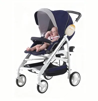 Automatic Adjustable Speed Baby Stroller Rocker USB Rechargeable CE Certified Silicon ABS Material Pram Sleep Soother for Nap