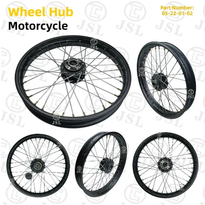 ZX150L Motorcycle Front Wheel Hub Assembly Complete Spoke Rim Replacement Spare Parts for ZX150L Motorbike
