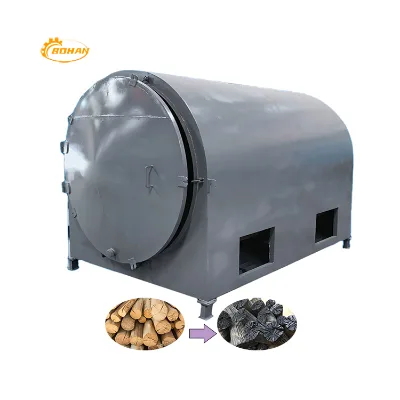 Biomass Pellet Carbonization Furnace, Mobile Carbonization Furnace, Log Carbonization Furnace