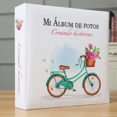 200 Pocket 6x4 Photo Album with Durable Hard Cover Acid-Free PP Pages Photo Album for Long-Term Photo Storage