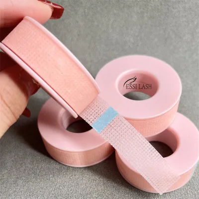 ESSI LASH Supplies High Quality Sensitive Silicone Jel Pink Tape Very Sticky For Individual Eyelash Extension With Private Label