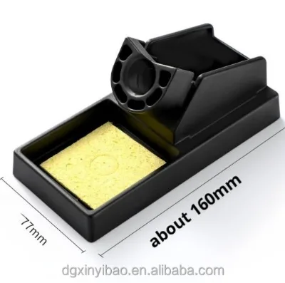 Soldering Iron Stand Holder Metal Pads Generic High Temperature Support Station Solder Sponge Clean Soldering Iron