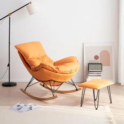 Living Room Furniture Leisure Sofa Rocking Chair Lazy Sofa Luxury Designer Single Sofa